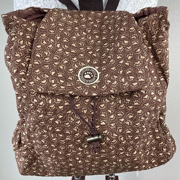 The Loyal Order Friends of Boyds Teddy Bears Collectible Backpack Purse Bag EUC - Picture 2 of 7